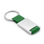 sleutelhanger van aluminium en polyester