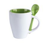 aardewerk mok 350 ml, in verpakking, cotes - groen