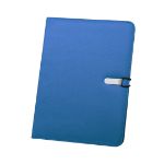 schrijfmap van microvezel neco - blauw