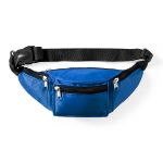 heuptas met 4 vakken - blauw