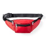 heuptas met 4 vakken - rood