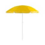 strandparasol nylon uv bescherming - geel