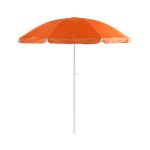 strandparasol nylon uv bescherming - oranje