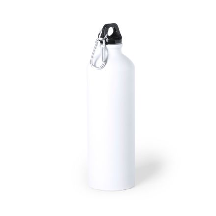 aluminium drinkfles 800 ml - wit