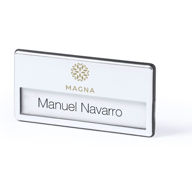 aluminium naamplaatje