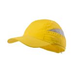 baseball pet van microfibre laimbur - geel