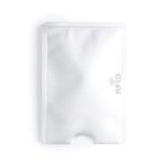 aluminium creditcardhouder en rfid blocker - wit