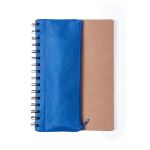 notitieboek a5 met spiraal 70 blad, mosk - blauw