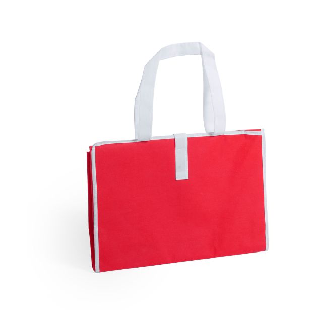 strandmat gelamineerd non woven makit - rood