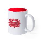 mok met laser personalisatie 350 ml kulmer - rood