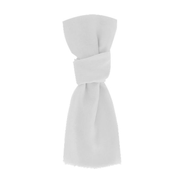 sjaal viscose maq - wit