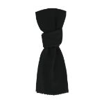sjaal viscose maq - zwart