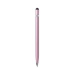 aluminium stylus pen blauwe inkt - roze