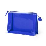 toilettas pvc vrij - blauw