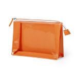 toilettas pvc vrij - oranje