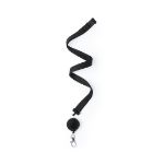 lanyard met veiligheidssluiting lemer custom made - zwart
