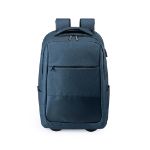 trolley laptoptas 15 inch, met usb verbinding - marine