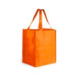 grote non woven winkeltas - oranje