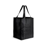 grote non woven winkeltas - zwart