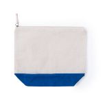 toilettas 100% katoen - blauw