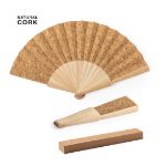 houten waaier met kurk kasol