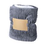 fleece deken karovix - grijs