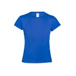 kleuren kinder t-shirt 150 gr fruit of the loom - blauw