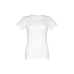 thc ankara t-shirt dames 190 gr polyester wit