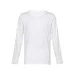 buc t-shirt mannen lange mouw 150 gr katoen wit