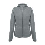 thc helsinki fleece jas dames 280 gr. - grijs