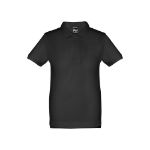 thc adam kids kinder polo 195 gr - zwart