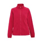 thc gama women. polar-fleecejas voor dames - rood