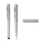 lapoint. metalen pen,led en laser blauwschrijvend
