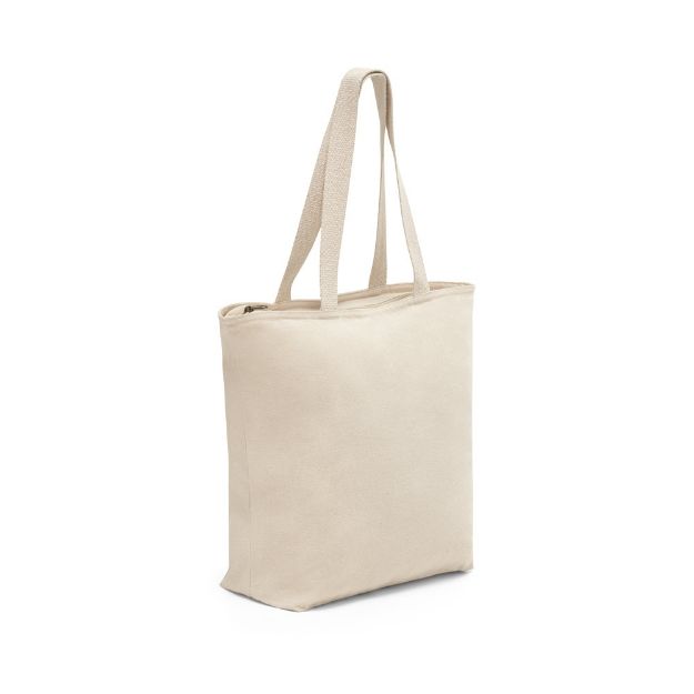 hackney. 100% katoenen tas met rits