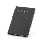 zelfklevende memoblaadjes set ked - zwart