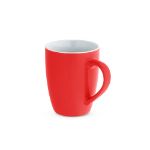 conisch gekleurde mok in doosje 370 ml - rood