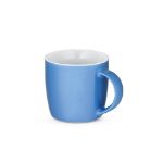 grote gekleurde mok in doosje 370 ml - licht blauw