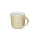 grote gekleurde mok in doosje 370 ml - beige