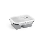 dil luchtdichte opvouwbare container 480 en 760 ml - grijs