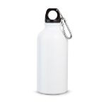 aluminium drinkfles 400 ml - wit