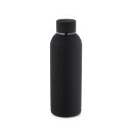 odin. rvs fles 550 ml roestvrij staal - zwart