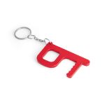antibacteriele multifunctionele sleutehanger handy - rood