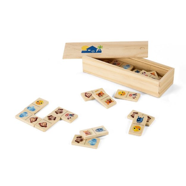 dominospel hout domin