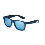 zonnebril met spiegelglas - blauw
