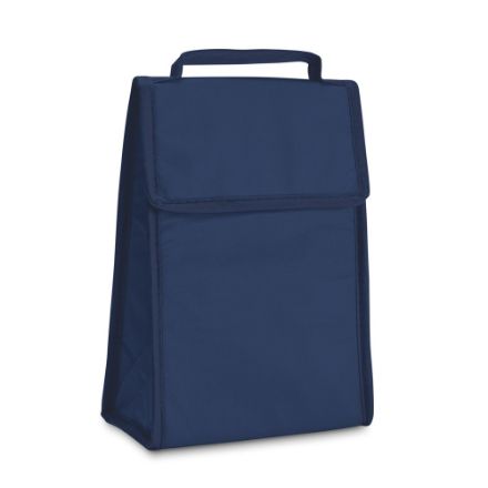 plooibare koeltas non woven - blauw