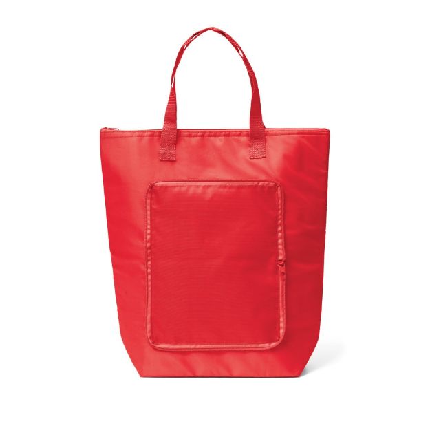 mayfair opvouwbare thermische tas - rood