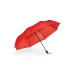 automatische paraplu opvouwbaar lede - rood