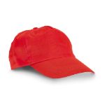 baseball cap polyester - rood
