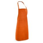 schort katoen en polyester - oranje