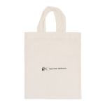 katoenen draagtas klein gekleurd 135 gr/m2 - wit